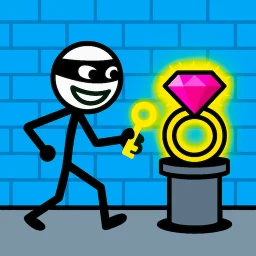 Ikon Thief Game: Stickman Escape