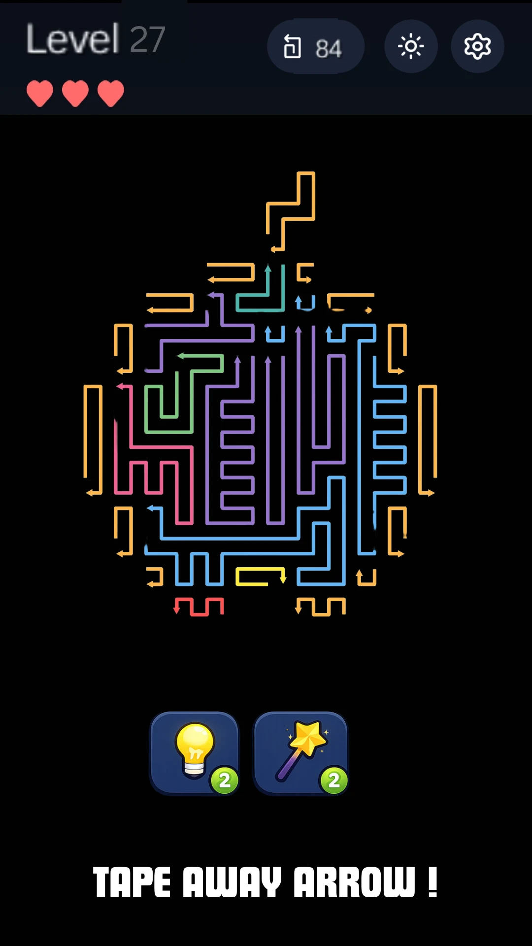Arrow Puzzle: Tap Away Puzzle screenshot